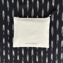 Load image into Gallery viewer, Travel Scarf, Jaspé Dash, Black