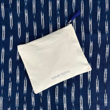 Load image into Gallery viewer, Travel Scarf, Jaspé Dash, Indigo