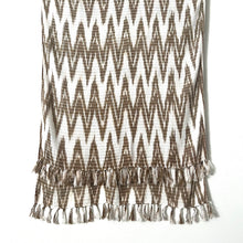 Load image into Gallery viewer, Travel Scarf, Jaspé Chevron, Jute