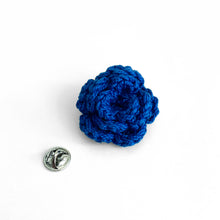 Load image into Gallery viewer, Lapel Bloom, Cobalt