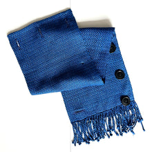 Load image into Gallery viewer, Cowl, Hand-woven, Navy & Royal Blue