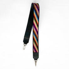 Load image into Gallery viewer, Second-life Bag Strap, Multicoloured Stripes