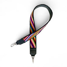 Load image into Gallery viewer, Second-life Bag Strap, Multicoloured Stripes
