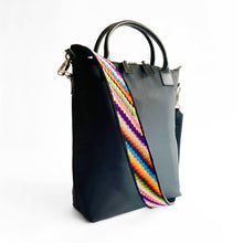 Load image into Gallery viewer, Second-life Bag Strap, Multicoloured Stripes