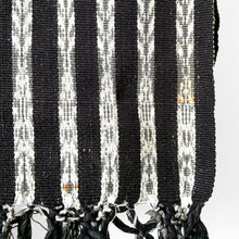 Load image into Gallery viewer, Rebozo Wrap, Totonicapan, Black, Grey & White