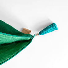 Load image into Gallery viewer, Second-life Pouch Toto, Medium, Green/Jade Multi
