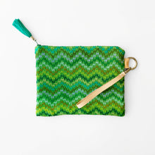 Load image into Gallery viewer, Second-life Pouch Toto, Medium, Green/Jade Multi