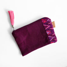 Load image into Gallery viewer, Second-life Pouch SMJ, Small, Plum