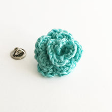 Load image into Gallery viewer, Lapel Bloom, Seafoam