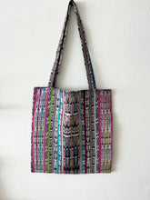 Load image into Gallery viewer, (Second-life Tote, Red, Charcoal, Pink, Plum, Turquoise &amp; Lime
