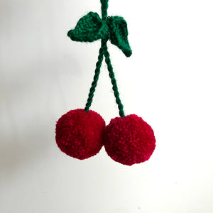 Fruit Pompom, Cherries