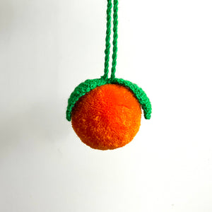 Fruit Pompom, Orange