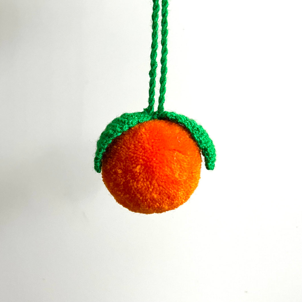 Fruit Pompom, Orange