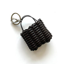 Load image into Gallery viewer, Micro Market Bag, Earbud Case, Dark Chocolate
