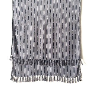 Travel Scarf, Jaspé Dash, Grey
