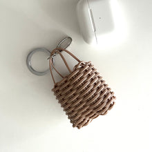 Load image into Gallery viewer, Micro Market Bag, Earbud Case, Nude
