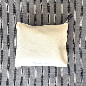 Travel Scarf, Jaspé Dash, Grey