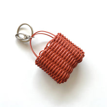 Load image into Gallery viewer, Micro Market Bag, Earbud Case, Burnt Orange
