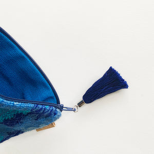 Second-life Pouch Coban, Small, Blue/Blue