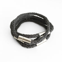 Load image into Gallery viewer, Aroma Therapy Bracelet, Relaxing, Grey &amp; Silver
