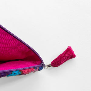 Second-life Pouch SPS Medium, Plum/Fuchsia