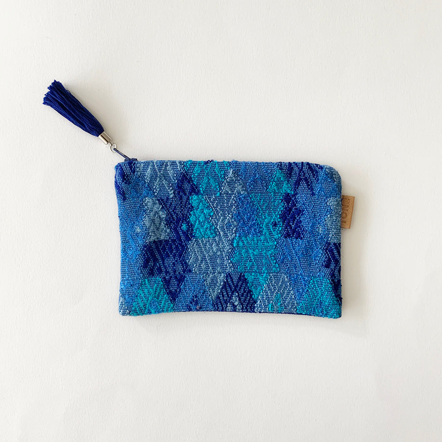 Second-life Pouch Coban, Small, Blue/Blue