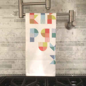 Tea Towel, Alphabet