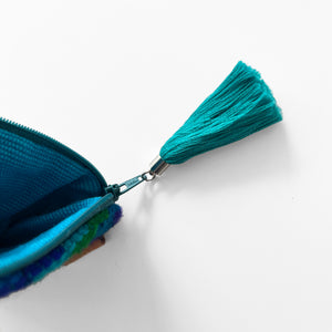 Second-life Pouch SCP Small, Blue/Turquoise