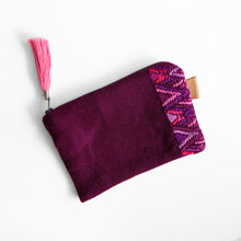 Load image into Gallery viewer, Second-life Pouch SMJ, Small, Plum
